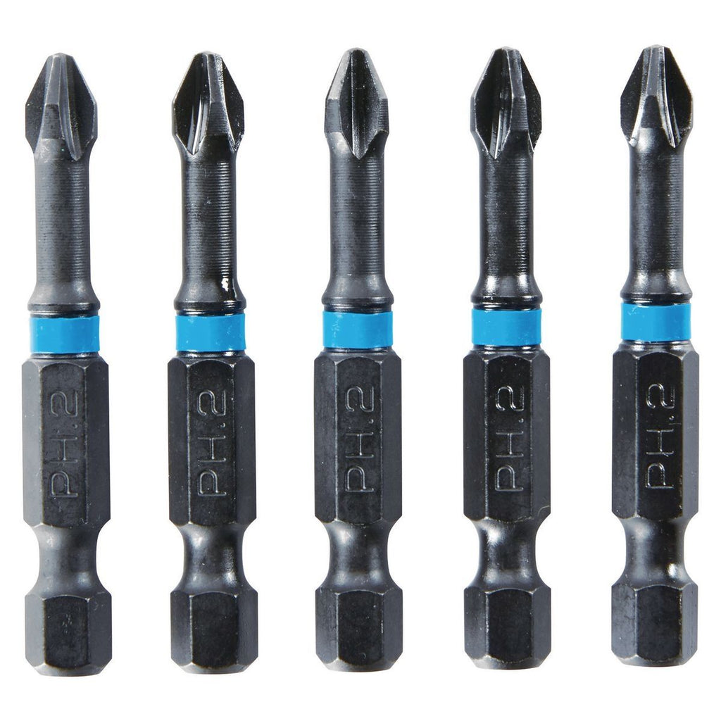 #2 Phillips 2 in. Insert Bits, 5-Piece U908651