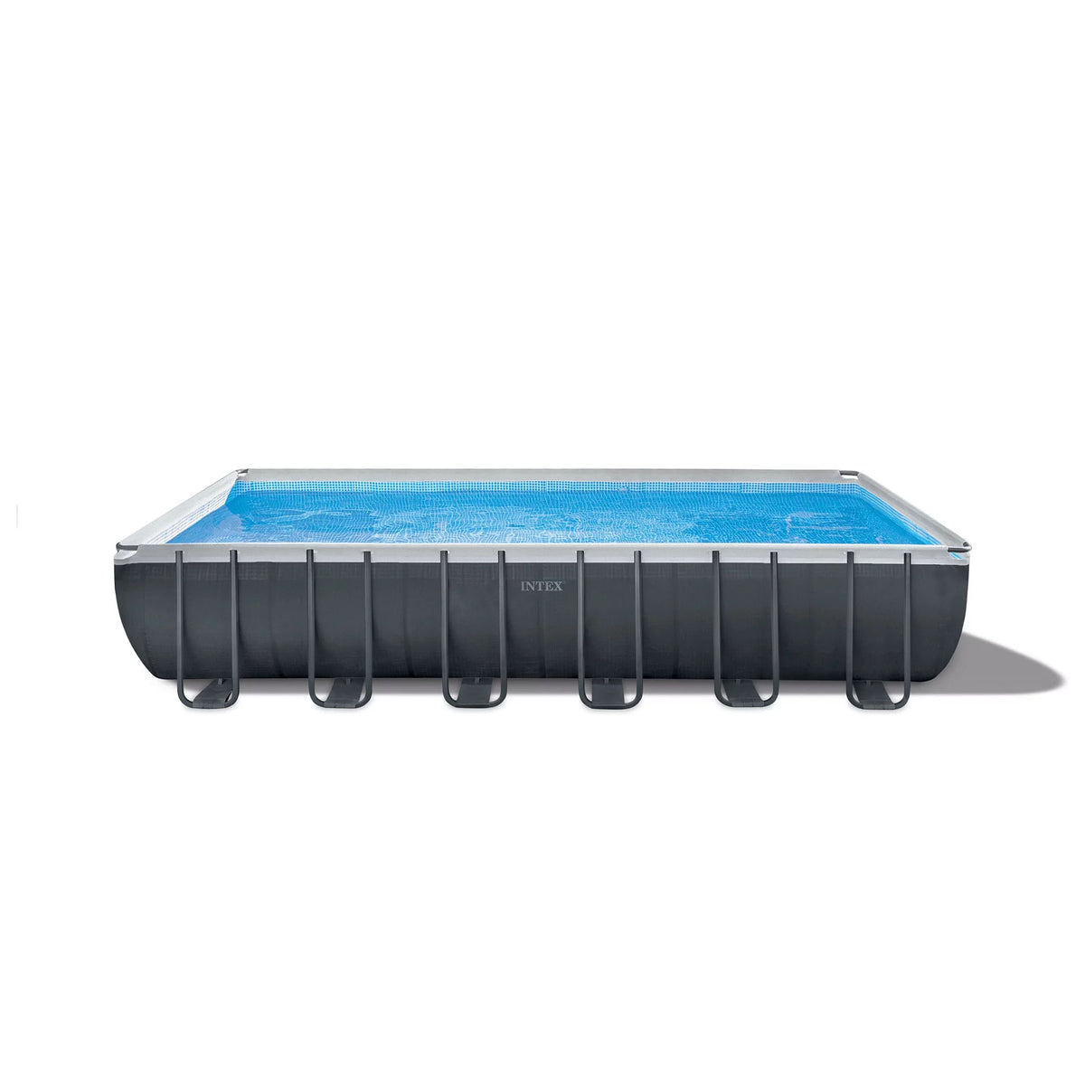 24' x 12' x 52 Rectangular Frame Swimming Pool with Pump N687