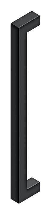 18x22 Contemporary Pulls Paint Black D154190