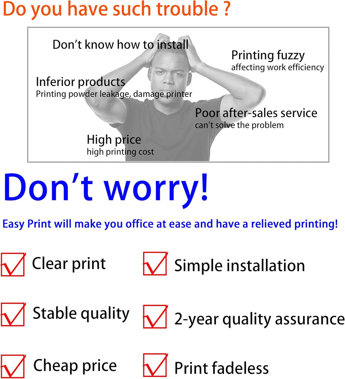 Compatible Toner Cartridge Replacement 3-Black A6257