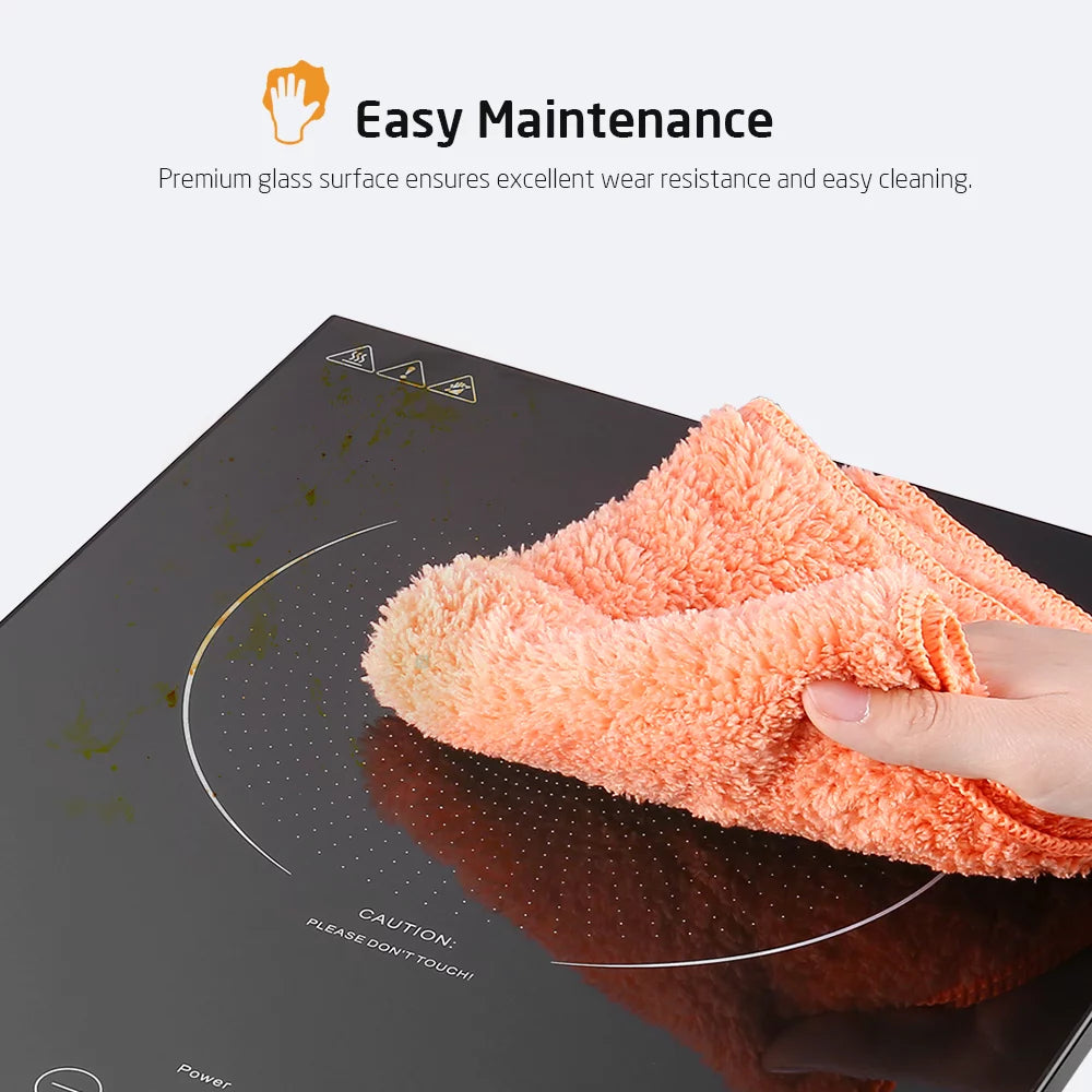 1800W Portable Induction Cooktop with Timer O5603