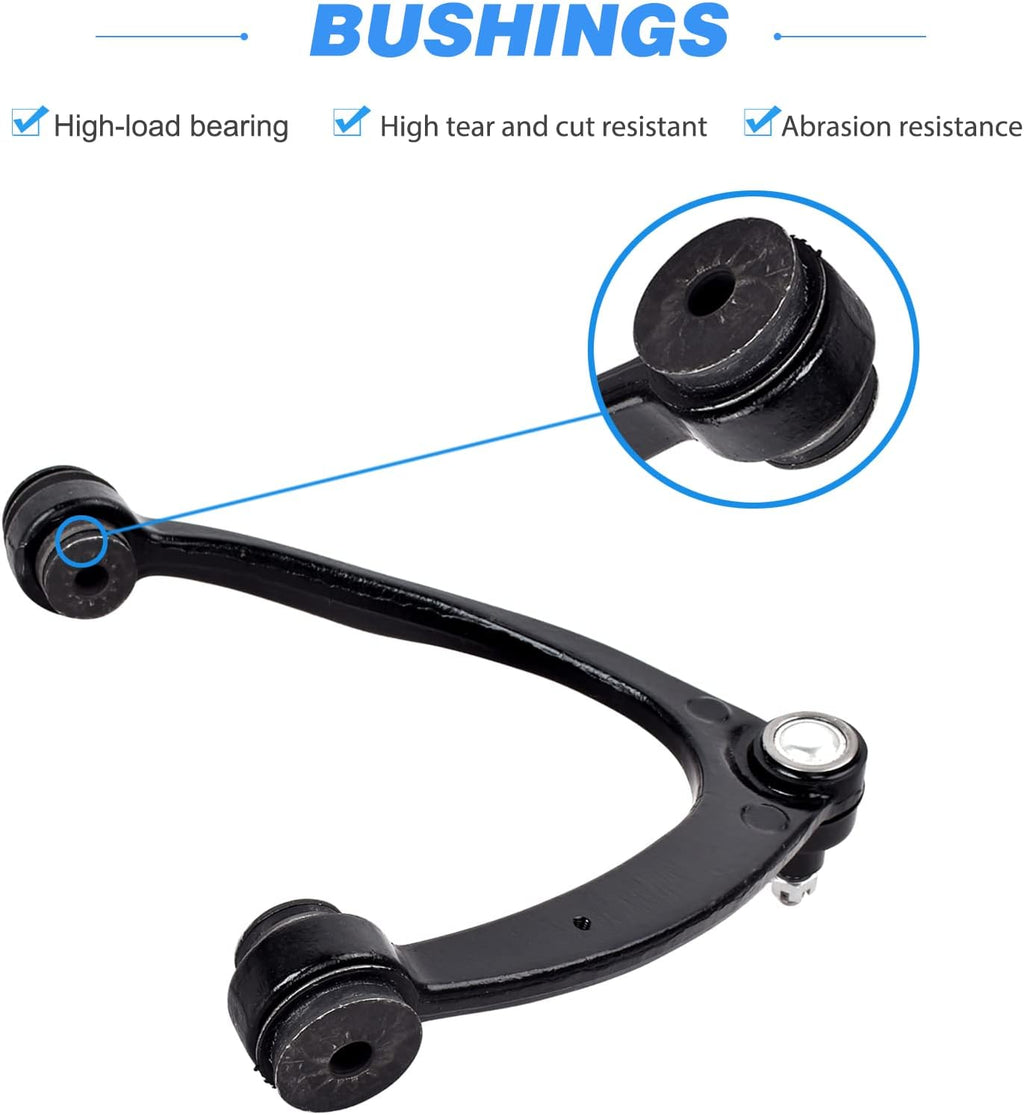2Pcs Front Upper Control Arm with Ball Joint Assembly P5755