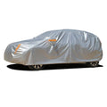 6 Layers Car Cover Waterproof All Weather with Zipper Cotton S313557