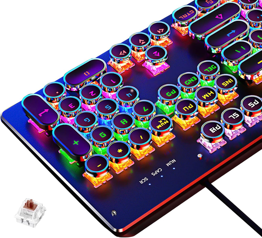 Mechanical Light Up Keyboard with LED Backlit R77756