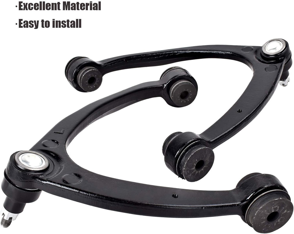 2Pcs Front Upper Control Arm with Ball Joint Assembly P5755