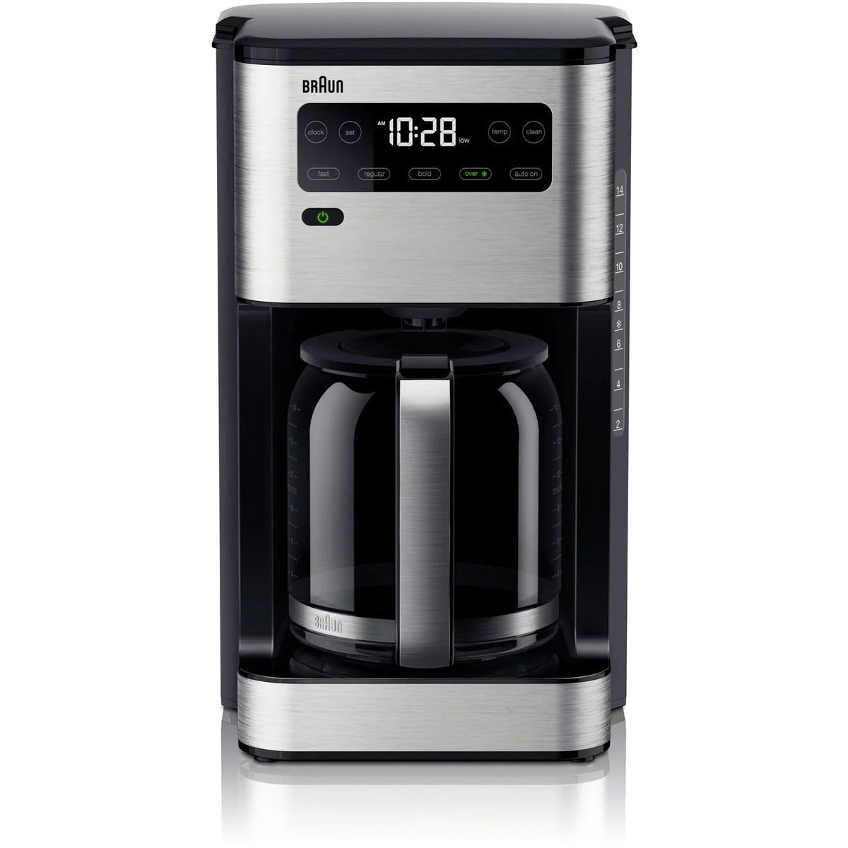 Silver 14 Cup Drip Coffee Maker Y779