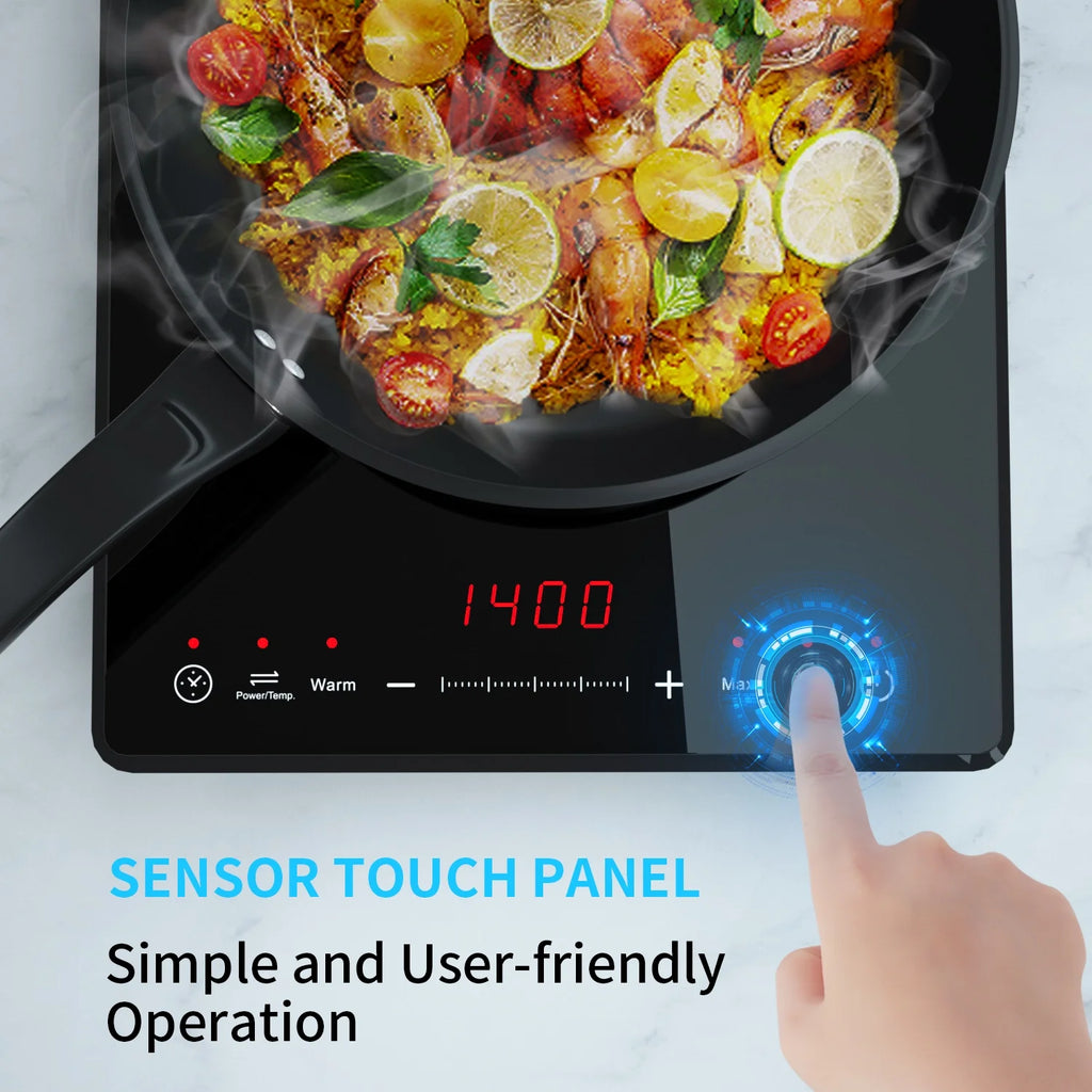 1800W Portable Induction Cooktop with Timer O5603