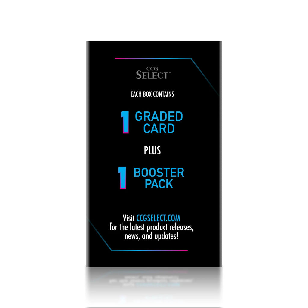 Graded Pokemon Card + Pokemon Booster Pack D117