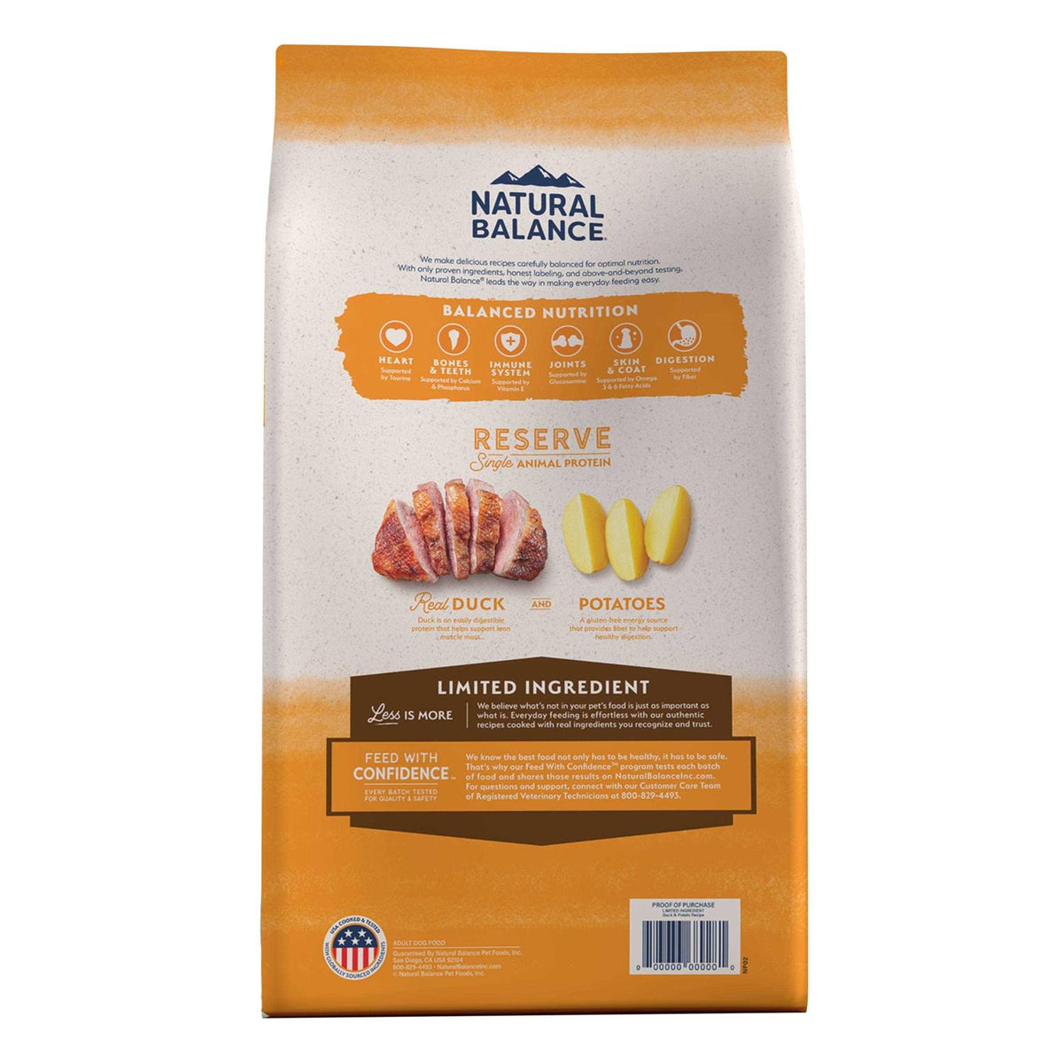 Duck & Potato Dog Food U349008
